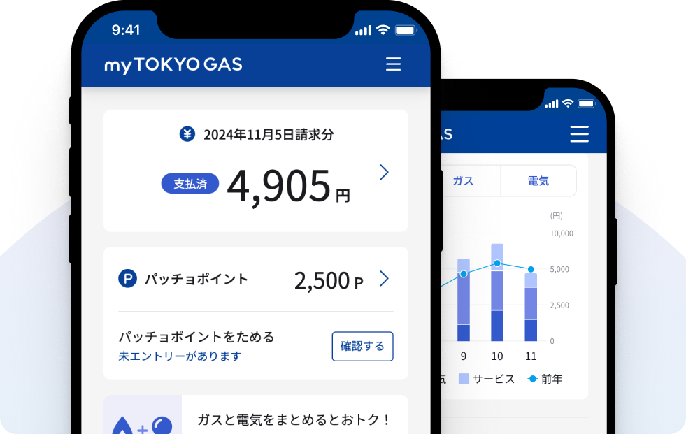 使用量確認イメージ